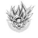 goku tattoo design idea