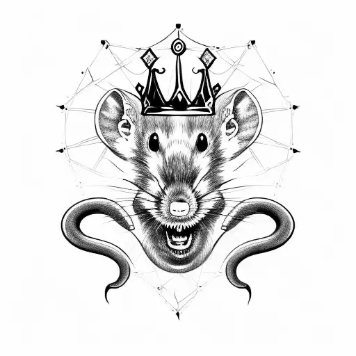 King Rat tattoo design idea