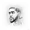 love yourz j cole tattoo design idea