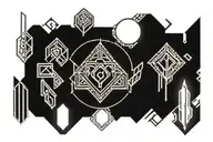 birthdays tattoo design idea