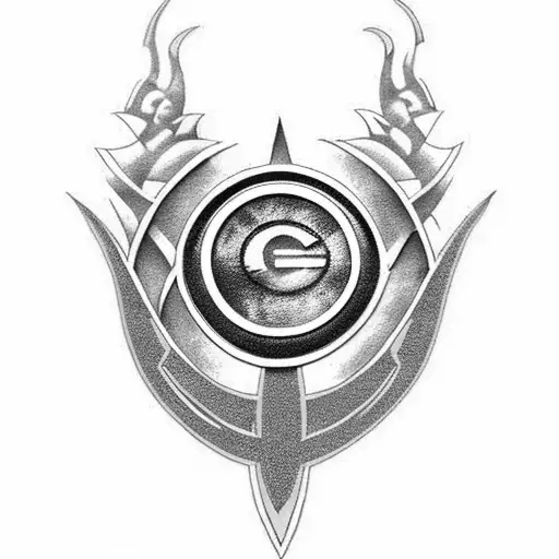 Greenbay Packers Logo + Viking Protection + Star Trek + Celtic Dragon  tattoo design idea