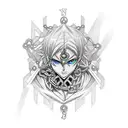 Kurapika Chains tattoo design idea