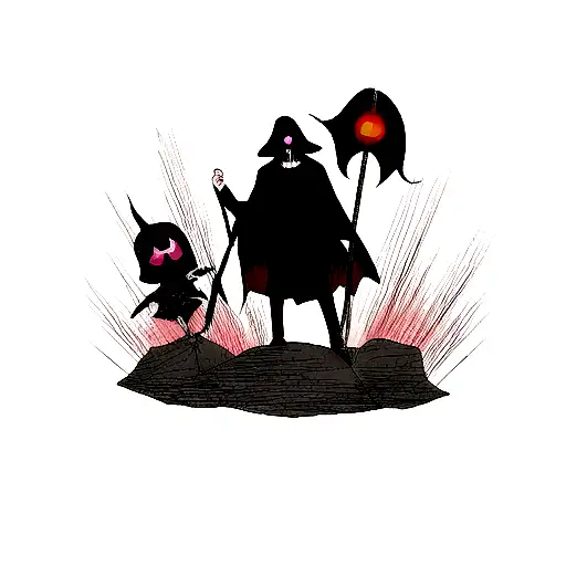 Grim Reaper tattoo design idea