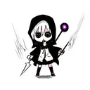 Grim Reaper tattoo design idea