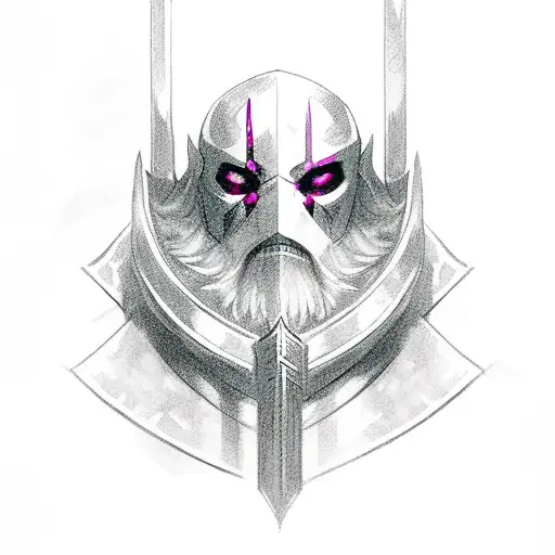 templar assassin tattoo design idea