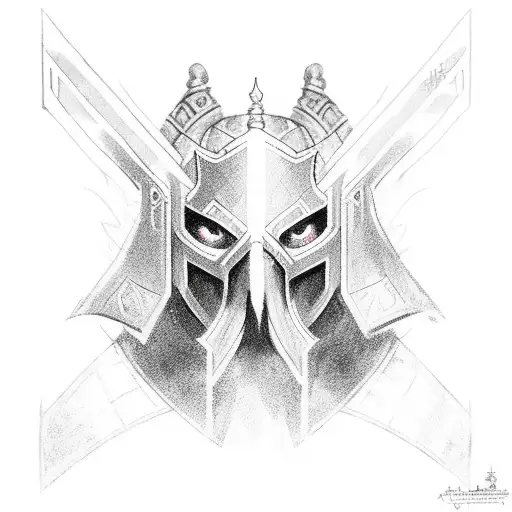 templar assassin dota 2 tattoo design idea