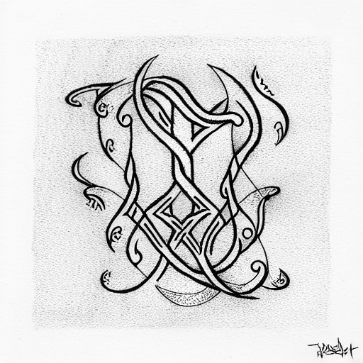 Scotland music fan tattoo design idea