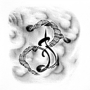 Scotland music fan tattoo design idea