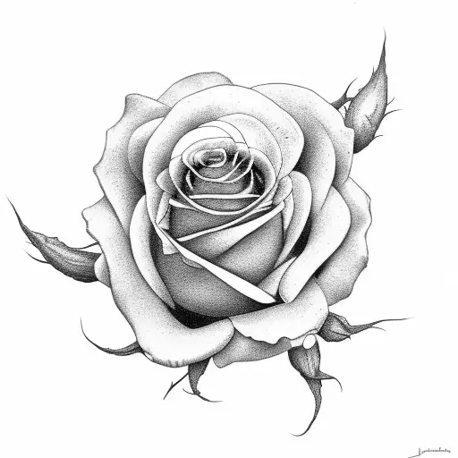 Juan and Roses tattoo design idea