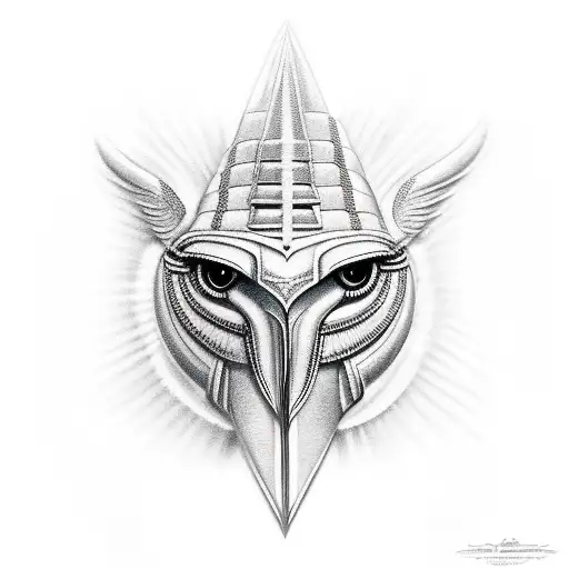 horus tattoo design idea