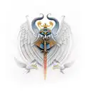 horus tattoo design idea