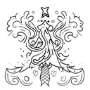 christmas tree tattoo tattoo design idea