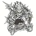 jude sharp inazuma eleven tattoo design idea