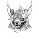 glacier tattoo design idea