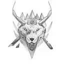 glacier tattoo design idea