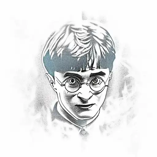 Harry Potter and English Summer S.A. combined tattoo design idea