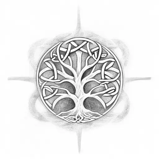 celtic circle of life tattoo