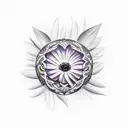 Lavender tattoo design idea