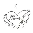 broken heart with this text cigarettes are like people, we love them, but they kill us tattoo design idea