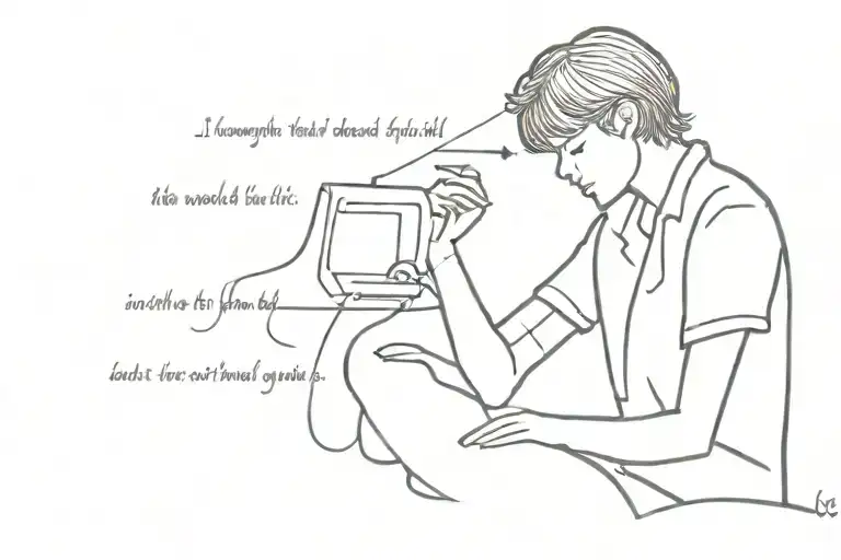 I thought that the world had lost it's sway... in typewriter print tattoo design idea