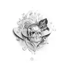 amore tattoo design idea