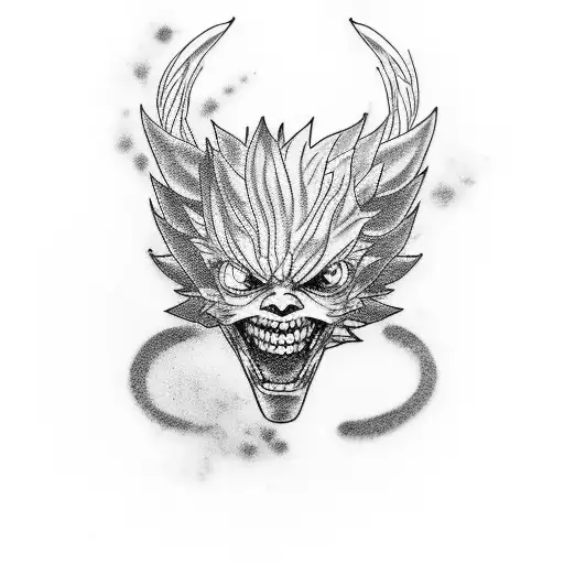 doflamingo tattoo design idea