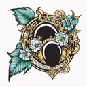 treasure tattoo design idea