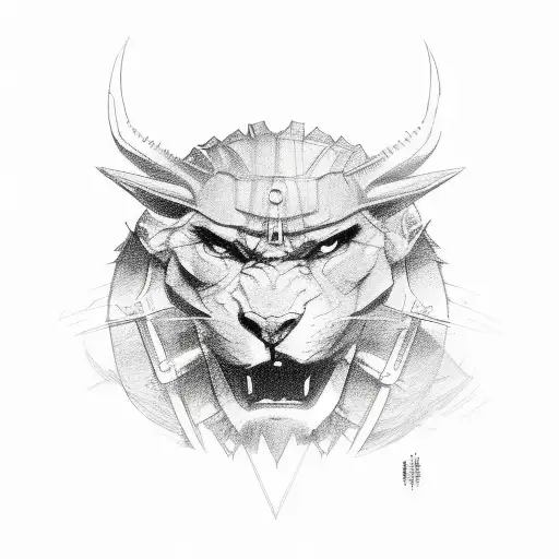 Mine is strength, and lust, and power. tattoo design idea