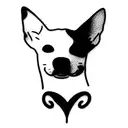 basenji tattoo design idea