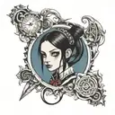 alice madness returns tattoo design idea