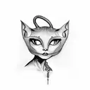 catwoman tattoo design idea