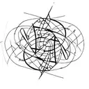 DNA strand with latitude and longitude coordinates intertwined tattoo design idea
