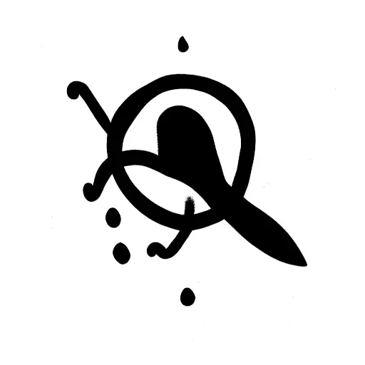 something to symbolise the child you aborted and a friend who died tattoo design idea