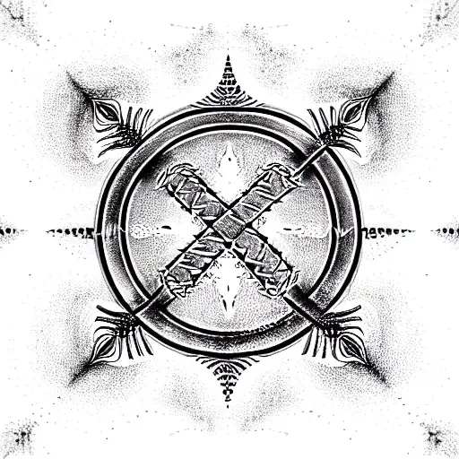 Ankh Symbol tattoo design idea