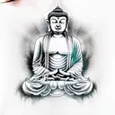 Buddha tattoo design idea
