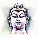 Buddha tattoo design idea