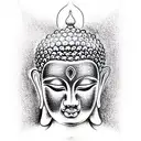 Buddha tattoo design idea