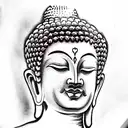 Buddha tattoo design idea