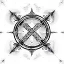 Ankh Symbol tattoo design idea