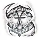 Ankh Symbol tattoo design idea