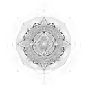 Symbolic representation of unconditional love tattoo design idea