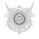 Symbolic representation of unconditional love tattoo design idea