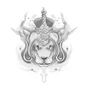 Symbolic representation of unconditional love tattoo design idea