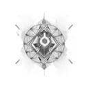 Nikola Tesla tattoo design idea