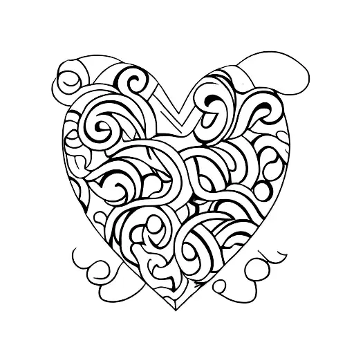 chocolate for mom tattoo design idea