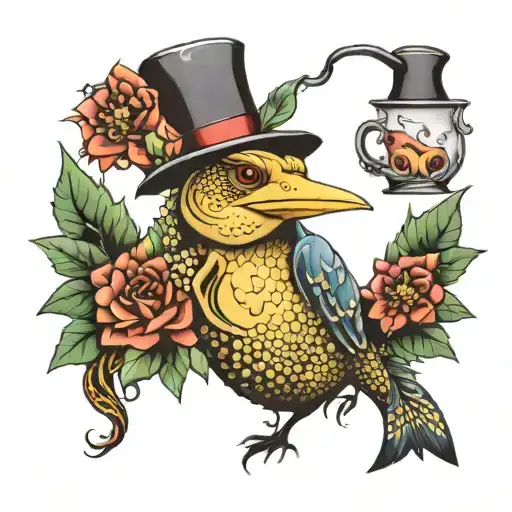 snots is clothes tattoo design idea