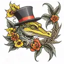 snots is clothes tattoo design idea