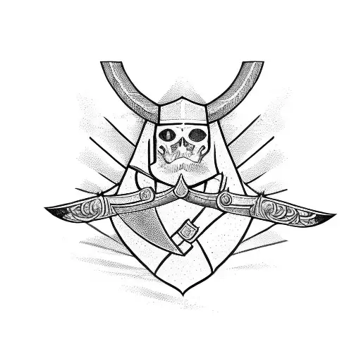 musketeer Sword  tattoo design idea