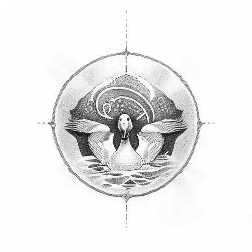 goose f17 tattoo design idea
