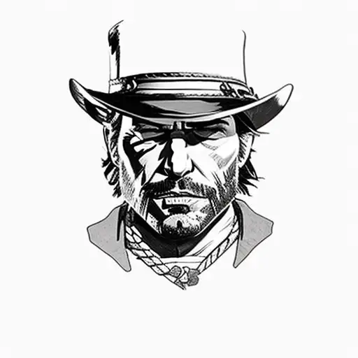 Red Dead Redemption 2 tattoo tattoo design idea